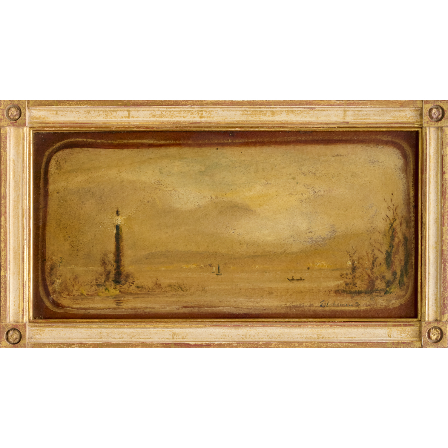LOUIS MICHEL EILSHEMIUS, OIL ON