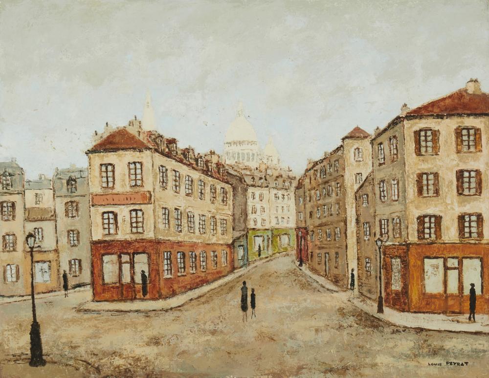 LOUIS PEYRAT (1905-1999), "PARIS,