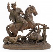 LOUIS PHILIPPE BRONZE OF A BOA