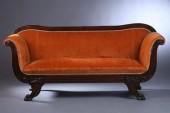LOUIS PHILIPPE CARVED WALNUT C