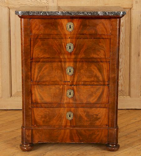 LOUIS PHILIPPE CROTCH MAHOGANY