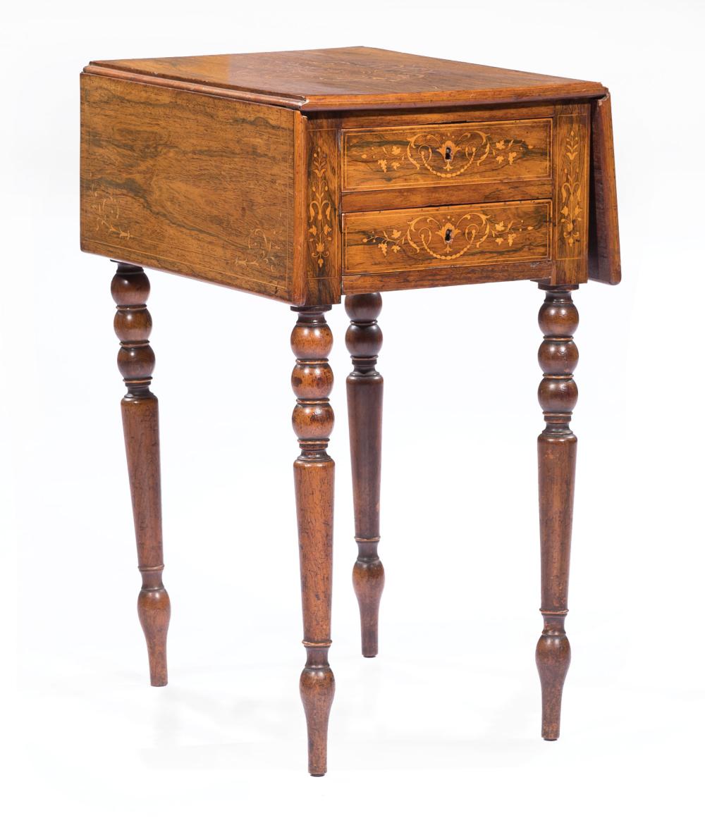 LOUIS PHILIPPE INLAID ROSEWOOD
