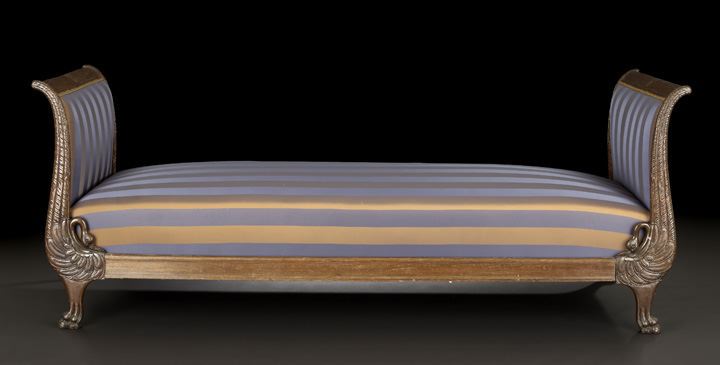 Louis-Philippe Mahogany Day Bed, 