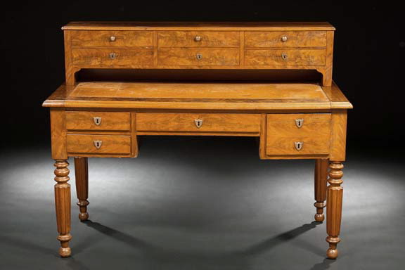 Louis Philippe Mahogany Desk, 