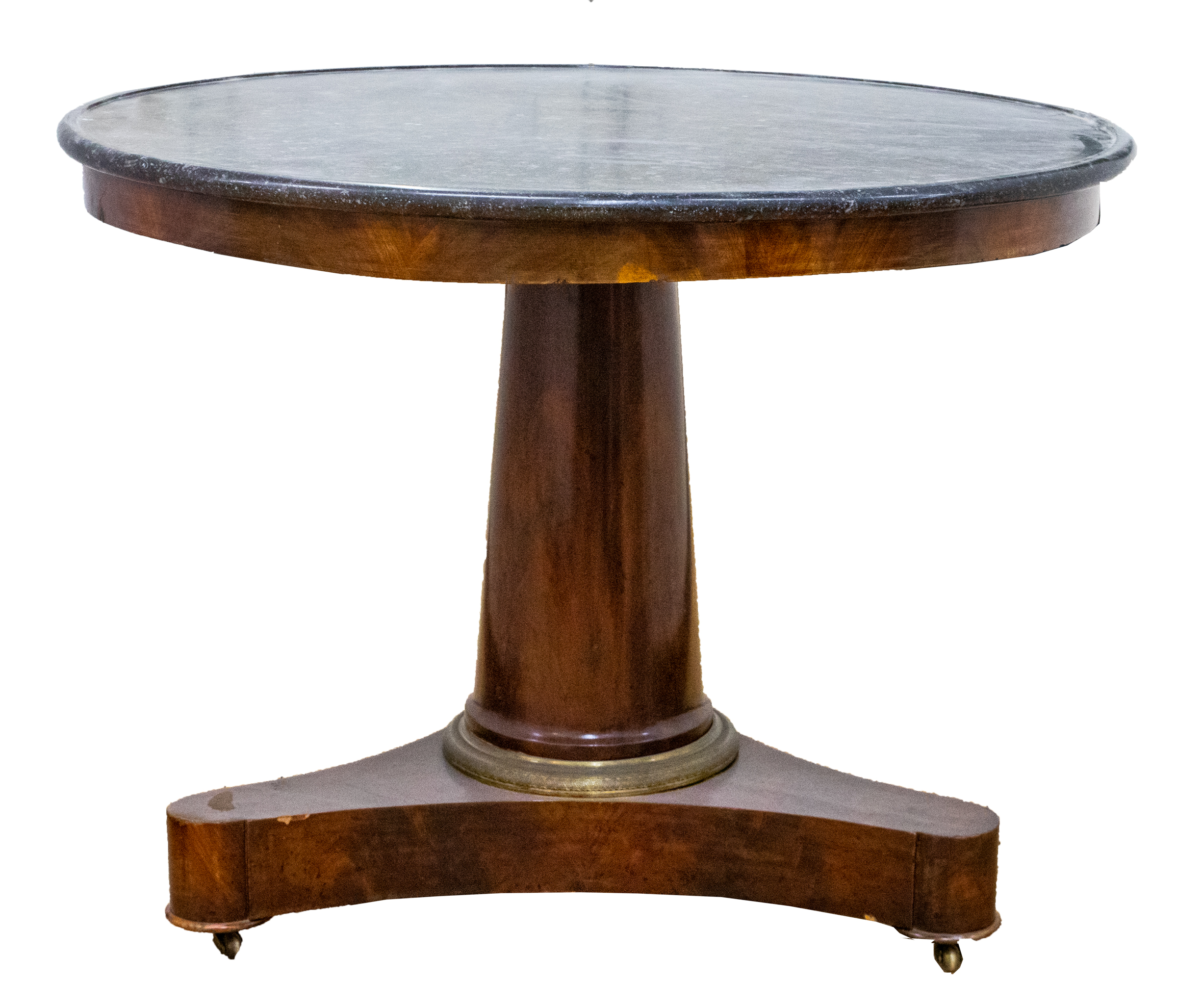 LOUIS PHILIPPE MAHOGANY & MARBLE