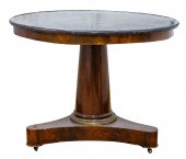 LOUIS PHILIPPE MAHOGANY & MARB