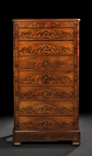 Louis-Philippe Mahogany Semainier,