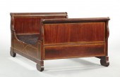 Louis-Philippe Mahogany Sleigh