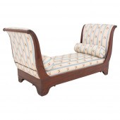 LOUIS PHILIPPE MAHOGANY UPHOLS