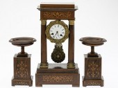 LOUIS PHILIPPE ROSEWOOD CLOCK
