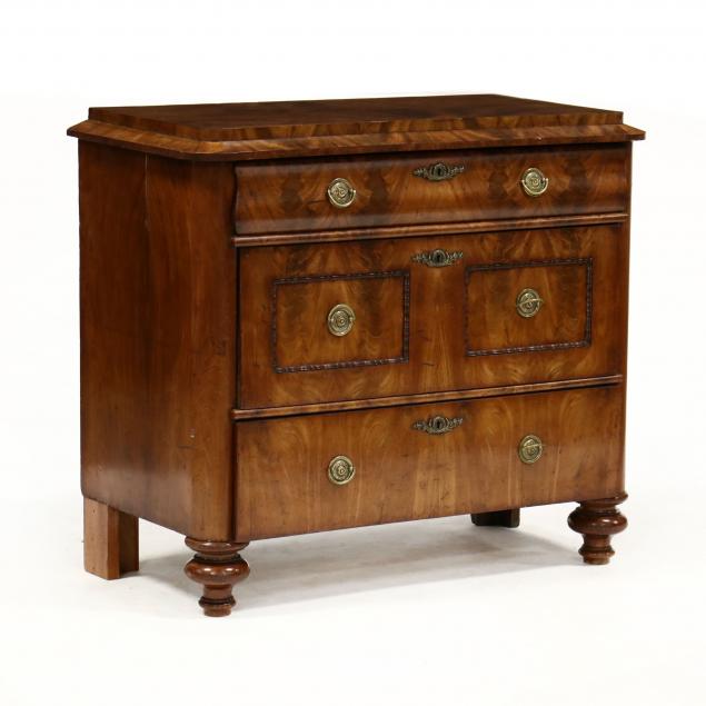 LOUIS PHILLIPE MAHOGANY COMMODE Mid
