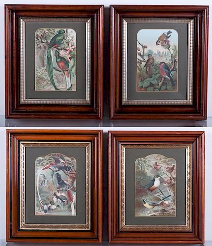 LOUIS PRANG & CO. BIRD SCENE