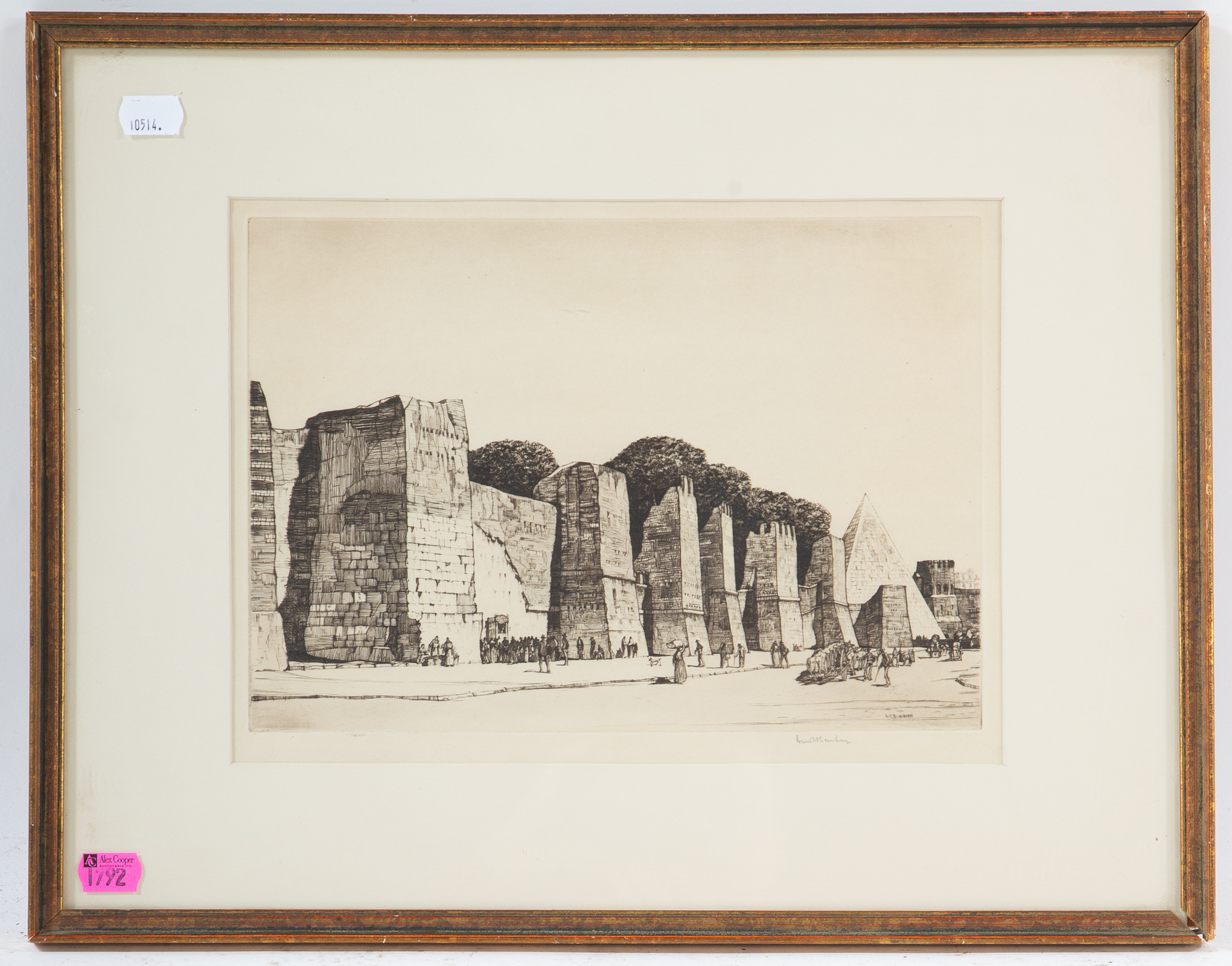 LOUIS ROSENBERG. "THE WALLS OF
