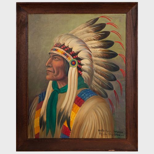 LOUIS SHIPSHEE (1896-1975): WOLF