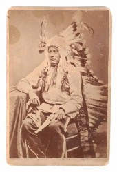 LOUIS SITTING BULL CABINET CAR