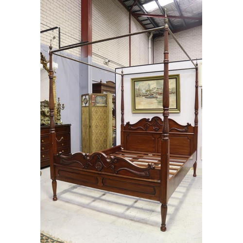 Louis style four poster queen