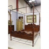 Louis style four poster queen