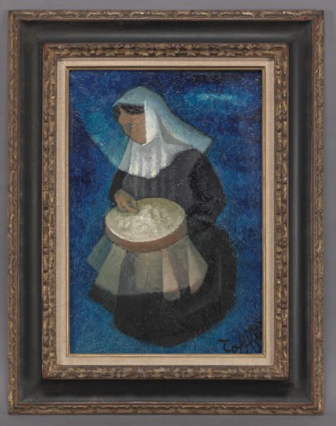 Louis Toffoli ''La Brodeuse'' oil