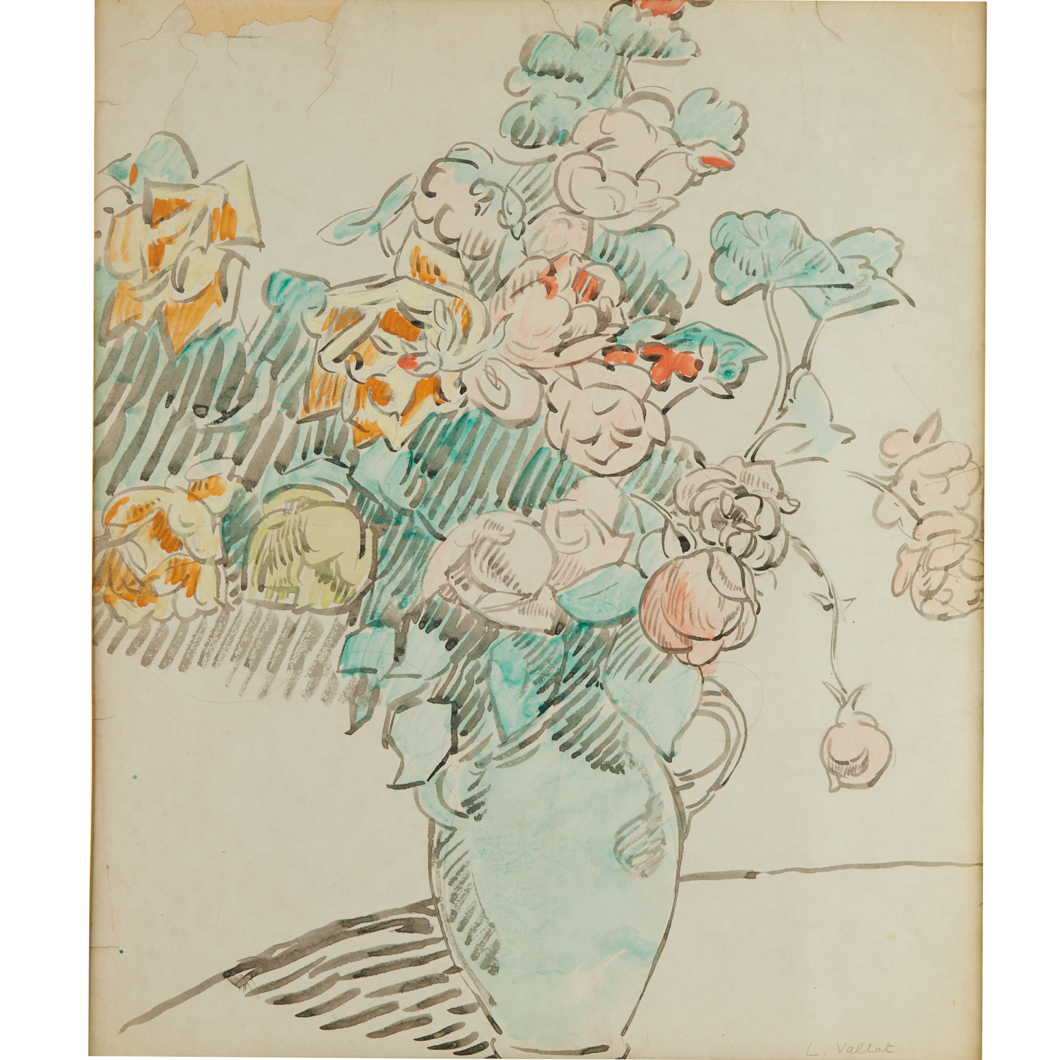 LOUIS VALTAT, INK WASH AND