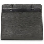 LOUIS VUITTON BLACK EPI CROISE