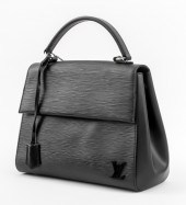 LOUIS VUITTON BLACK EPI LEATHE