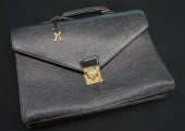 LOUIS VUITTON BLACK EPI LEATHE