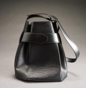 LOUIS VUITTON BLACK EPI LEATHE