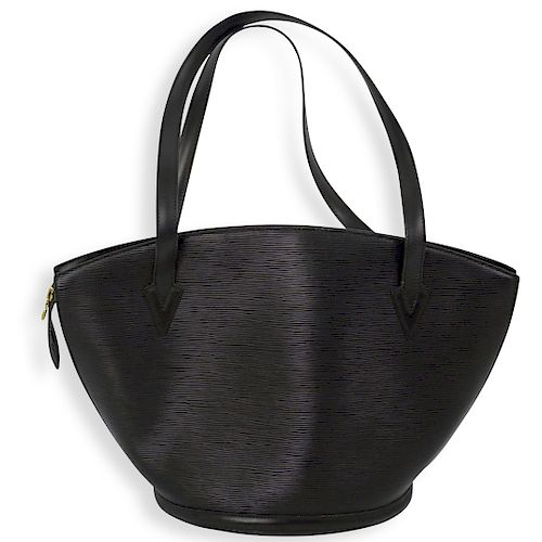 LOUIS VUITTON BLACK EPI LEATHER