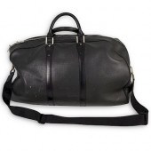 LOUIS VUITTON BLACK LEATHER TR