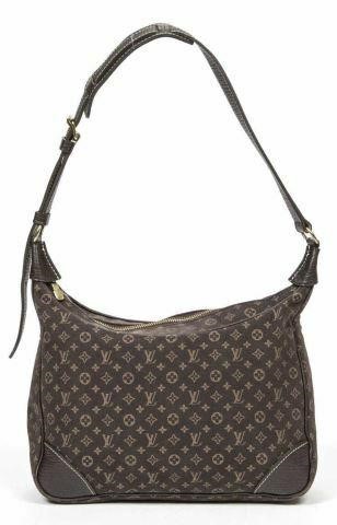 LOUIS VUITTON 'BOULOGNE' MINI LIN