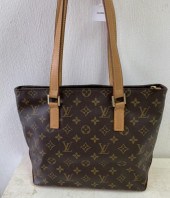 LOUIS VUITTON BROWN CABAS PIAN