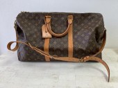 LOUIS VUITTON BROWN KEEPALL BA