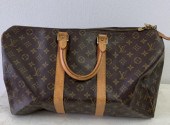 LOUIS VUITTON BROWN KEEPALL TR