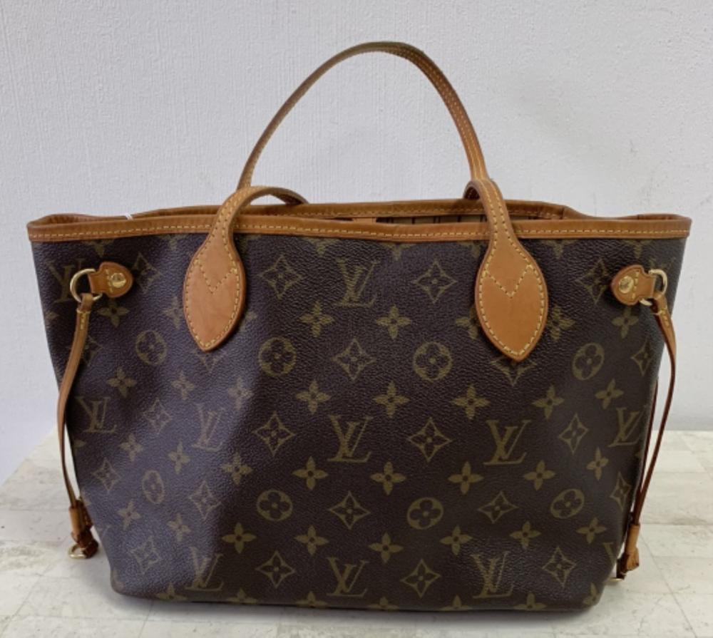 LOUIS VUITTON BROWN NEVERFULL