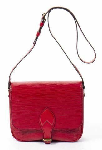 LOUIS VUITTON 'CARTOUCHIERE' RED