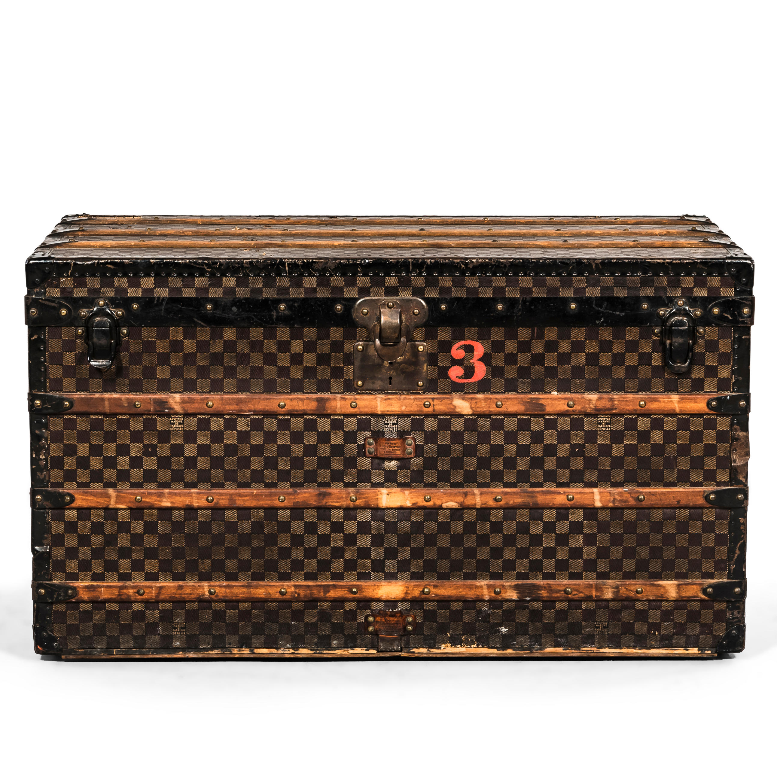 LOUIS VUITTON DAMIER CANVAS STEAMER