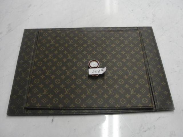 Louis Vuitton Desk Blotter and