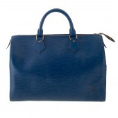LOUIS VUITTON EPI SPEEDY 30 Bl