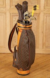 LOUIS VUITTON GOLF BAG WITH TE
