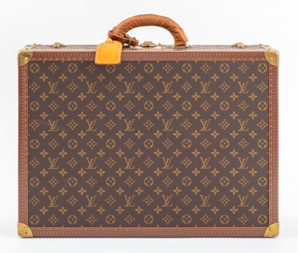 LOUIS VUITTON HARD SIDED LEATHER