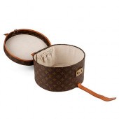 LOUIS VUITTON HAT BOX W/ LOCKL