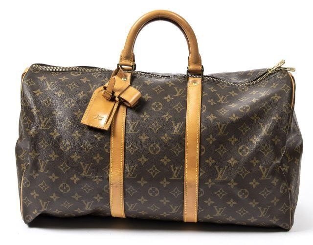 LOUIS VUITTON 'KEEPALL 50' MONOGRAM