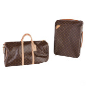 LOUIS VUITTON KEEPALL 55 & PEG