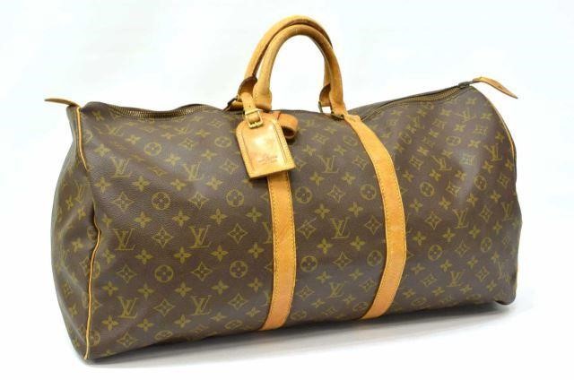 LOUIS VUITTON 'KEEPALL 55' MONOGRAM