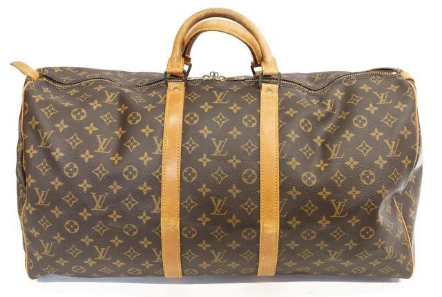 LOUIS VUITTON 'KEEPALL 55' MONOGRAM