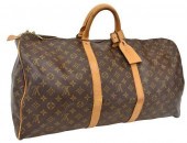 LOUIS VUITTON 'KEEPALL' MONOGR