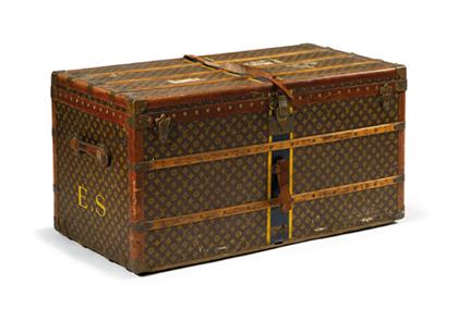 Louis Vuitton leather and patterned