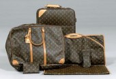 Louis Vuitton luggage: rolling