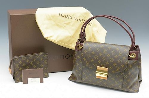 LOUIS VUITTON MONOGRAM OLYMPE BAG &