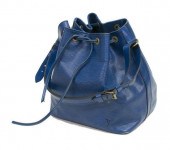 LOUIS VUITTON 'NOE' BLUE EPI L